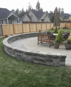seating retaining wall