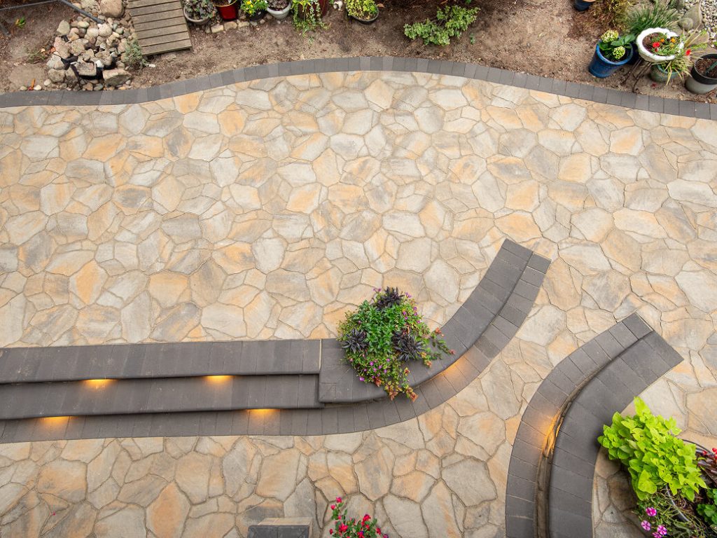 custom paver patios Puyallup outdoor design
