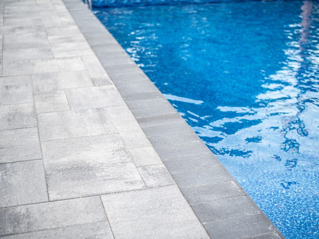 custom paver patios Federal Way outdoor pool design