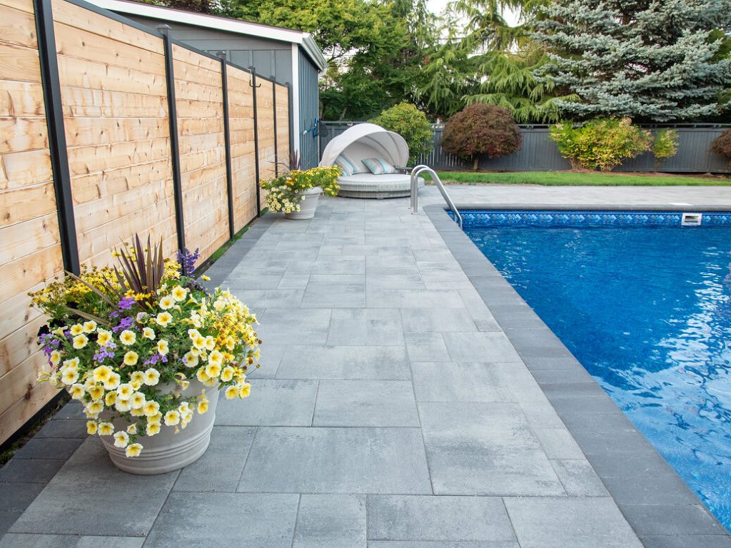 porcelain pavers installation Port Orchard patio surface