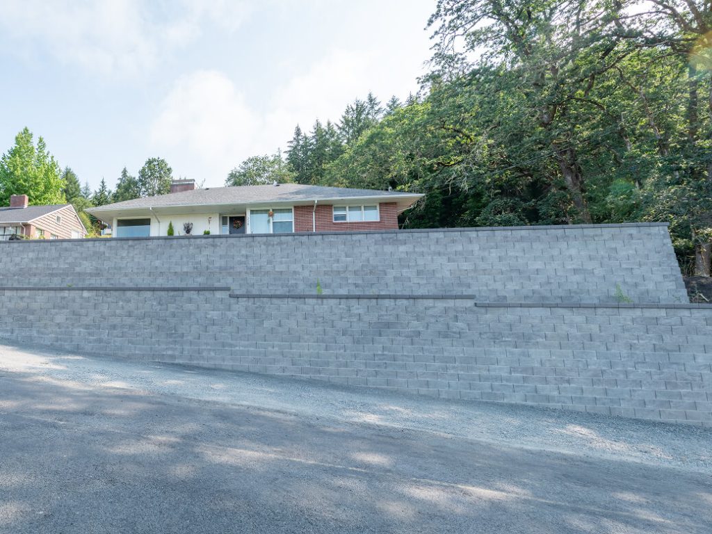 retaining walls Vashon Island landscape support