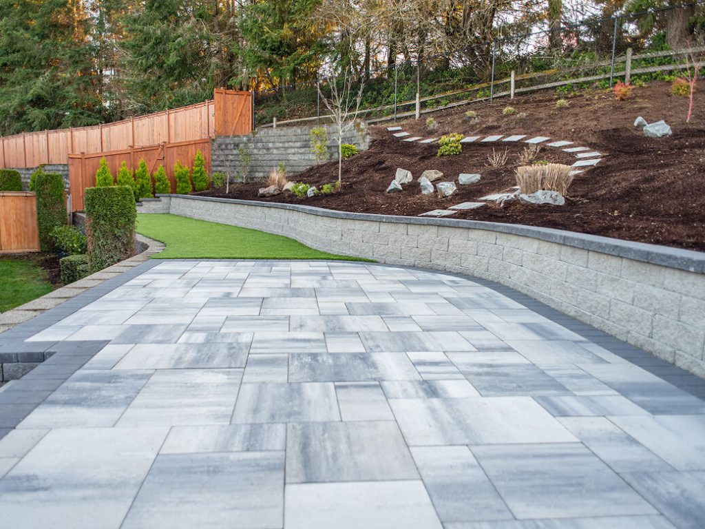 walkways and driveways Redmond paver surface